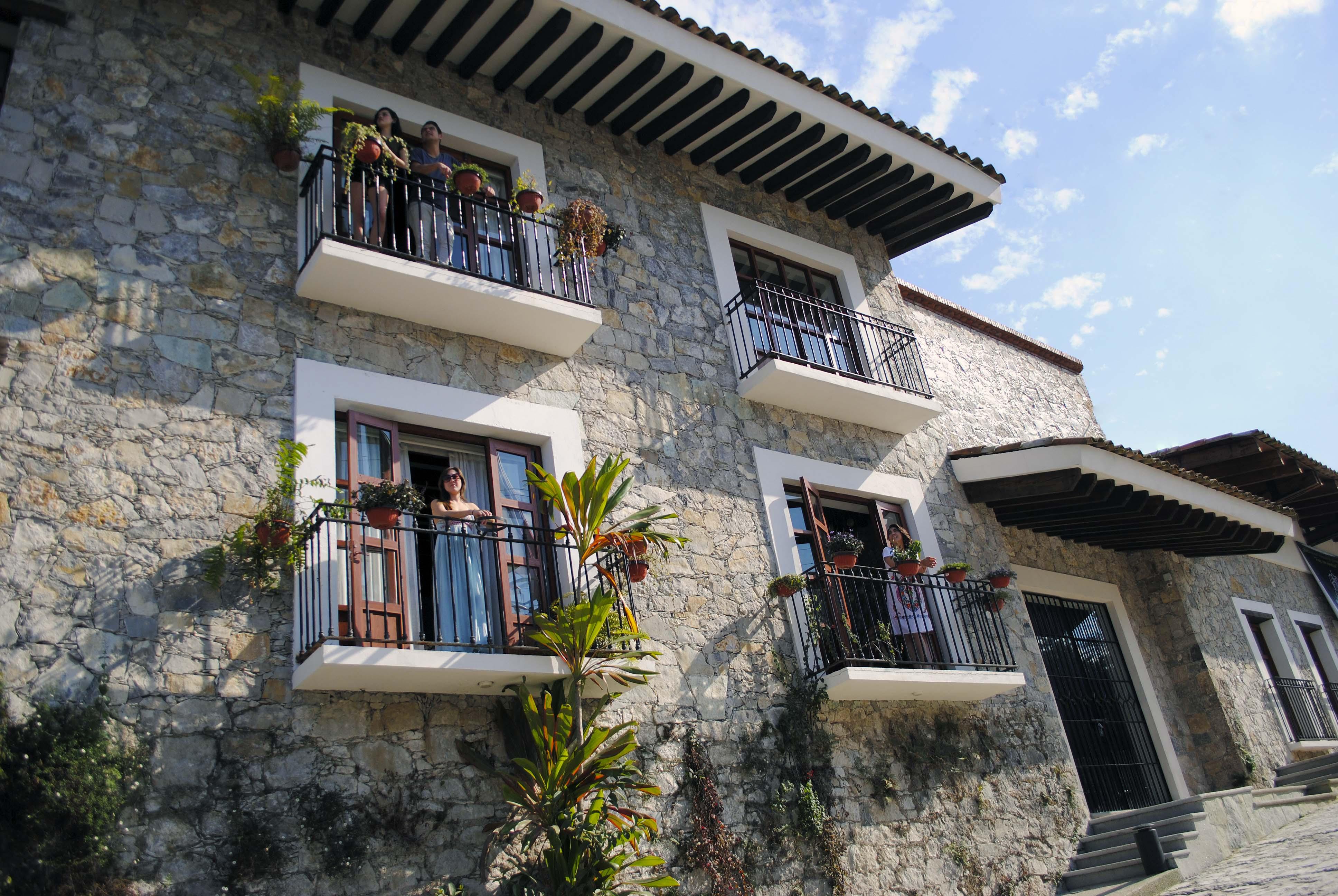 Hotel Boutique La Casona De Don Porfirio Jonotla Exterior photo